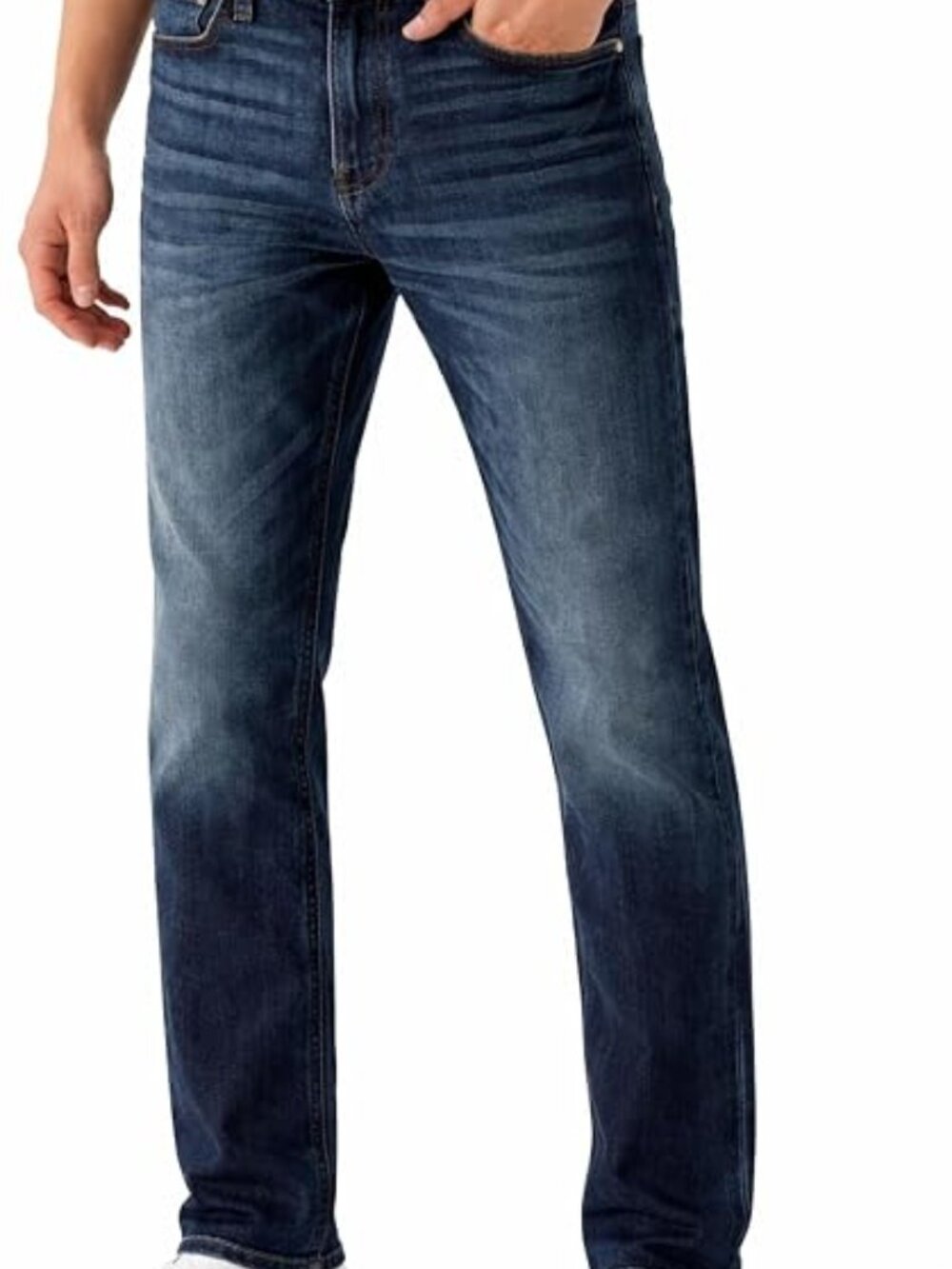 NWT, Calvin Klein Men's High Stretch Straight Fit Denim Jean, W34 x L30